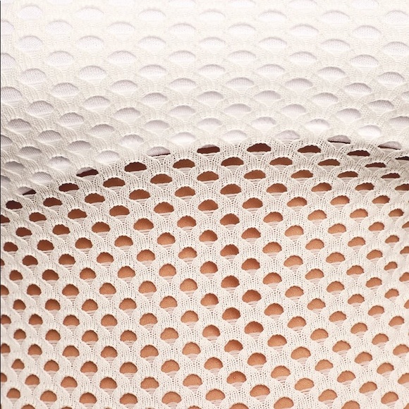 Lulu’s White Pierced Knit Long Sleeve Bodysuit - Picture 5 of 7